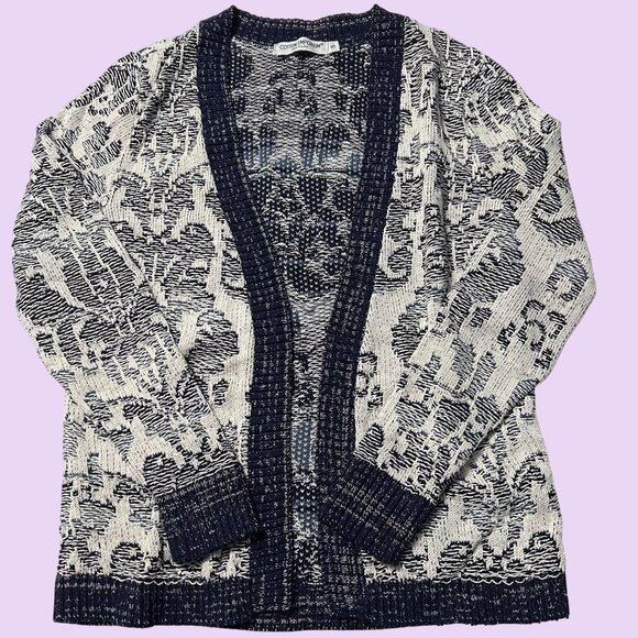 Cotton Emporium S Lightweight Open Front Cardigan - Picture 1 of 5